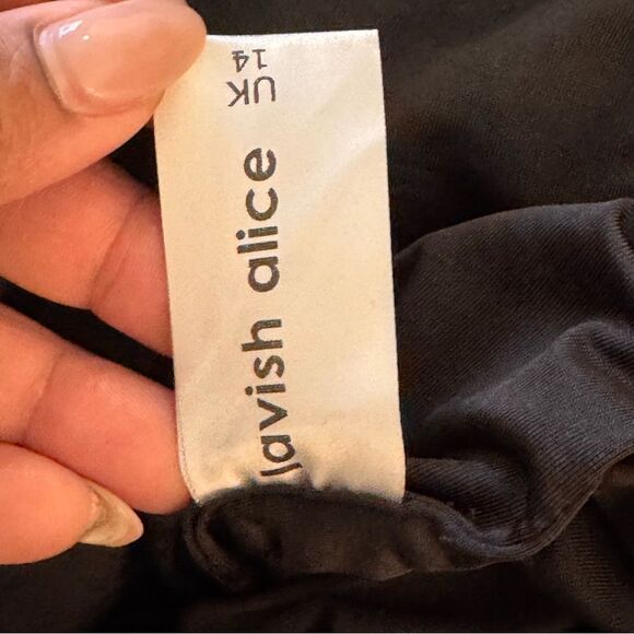 Lavish Alice Embellished Mix Minidress - Picture 5 of 5